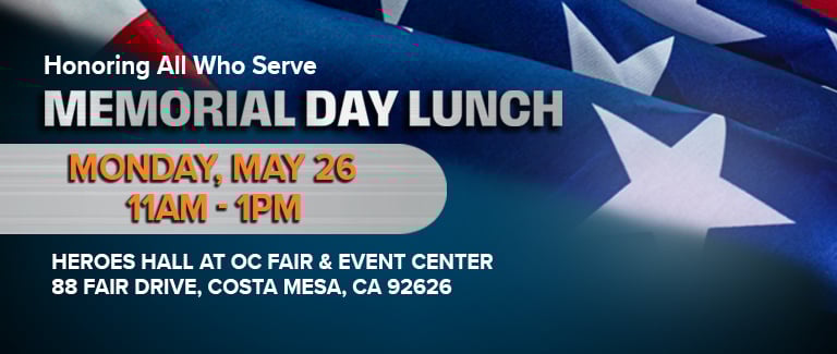 Memorial Day Lunch Costa Mesa