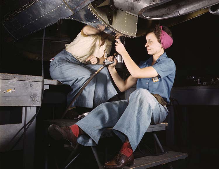 Douglas Aircraft Workers in Long Beach
