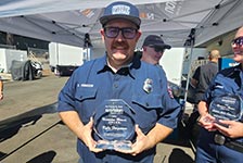 Huntington Beach Firefighter of the Year Kyle Ferguson