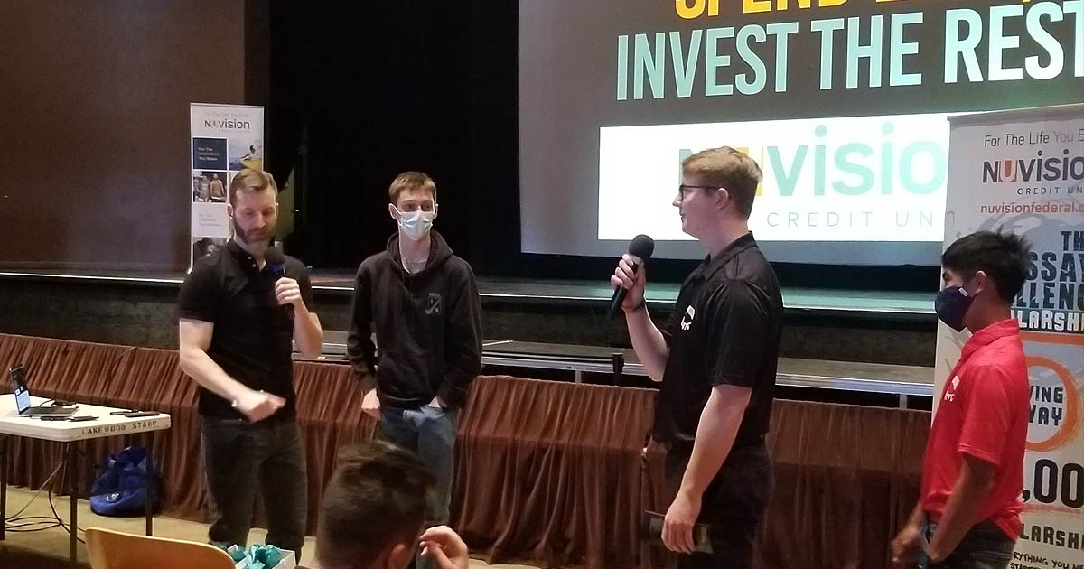 Nuvision introduces High school students to financial literacy with  engaging speakers, a live DJ, and prizes