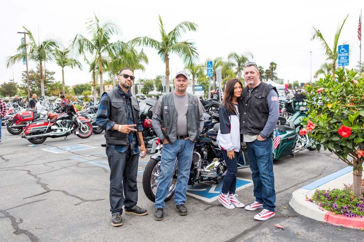 Nuvision Parking lot during the Freedom Ride