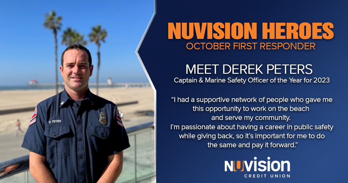 Nuvision Heroes October First Responder: Derek Peters