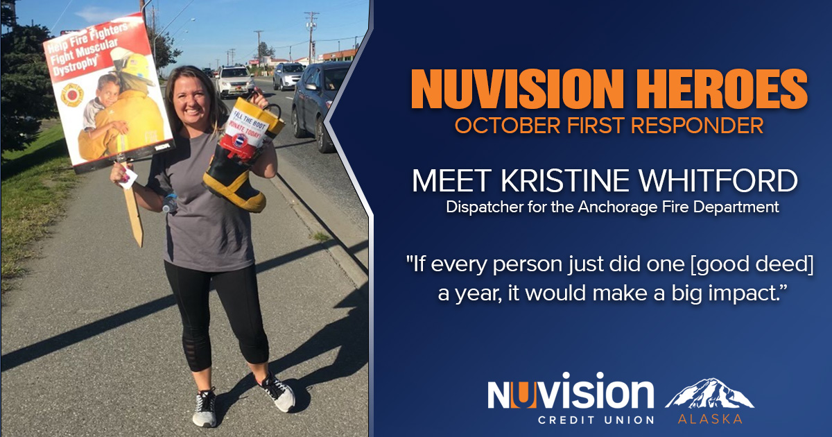 Nuvision Heroes October First Responder: Kristine Whitford