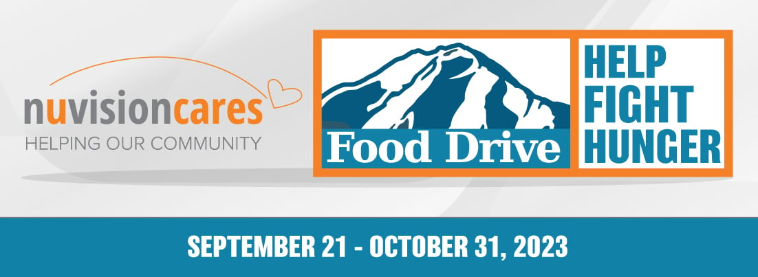NuvisionCares Food Drive Help Fight Hunger AK: September 21 - October 31, 2023