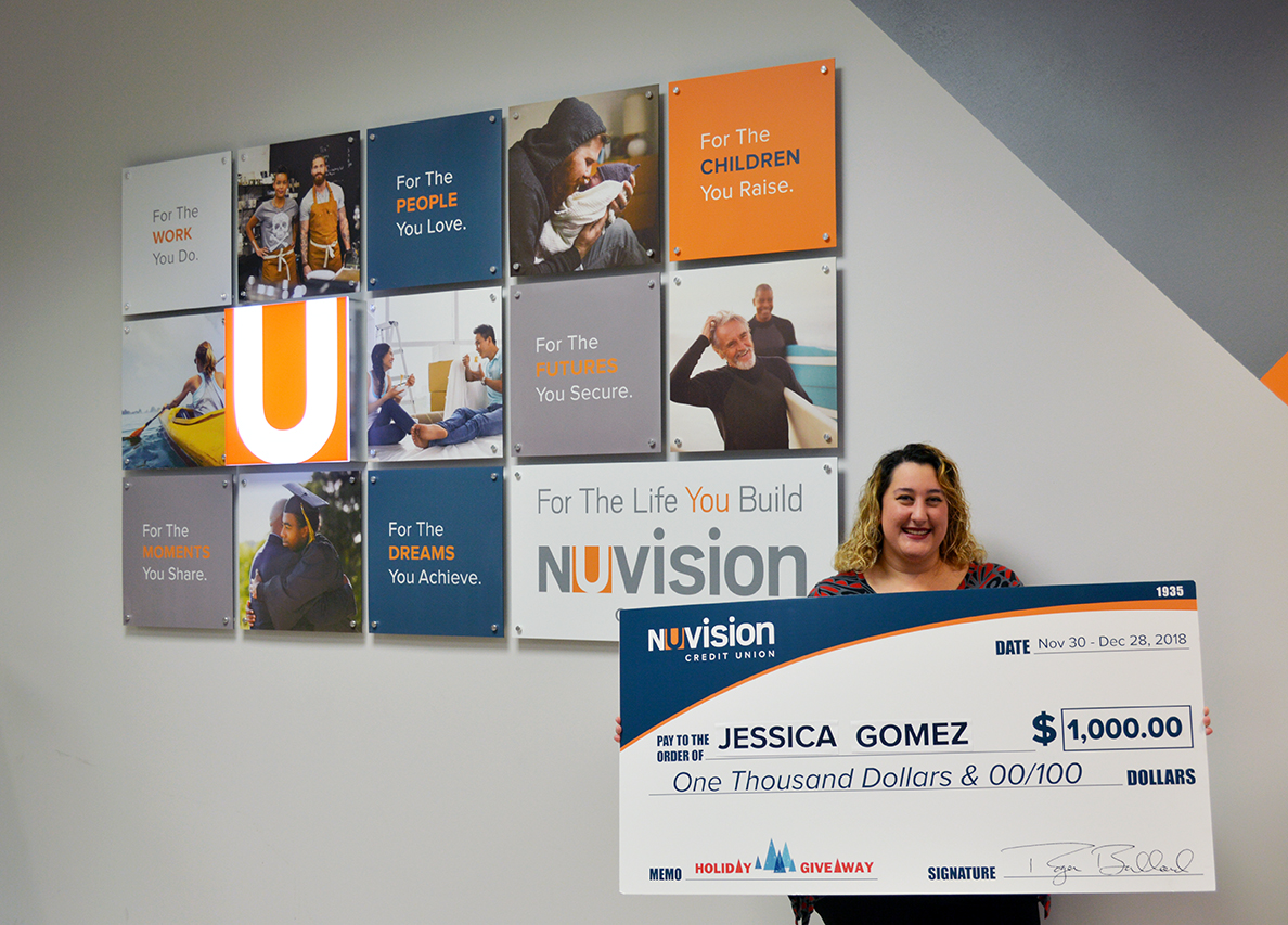 Week 1 Winner Jessica Gomez